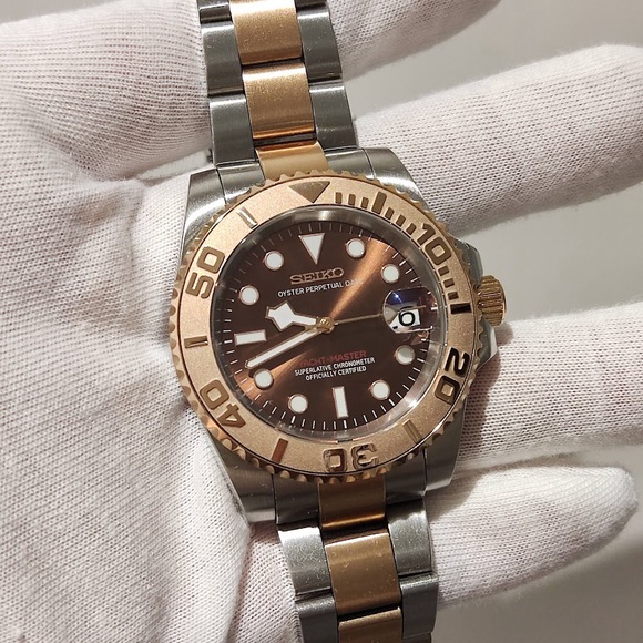 Seiko Mod: Two Tone Yachtmaster - Picture 12 of 14